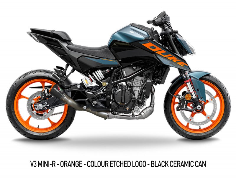 KTM DUKE 125 2024 SLIP-ON AUSTIN RACING