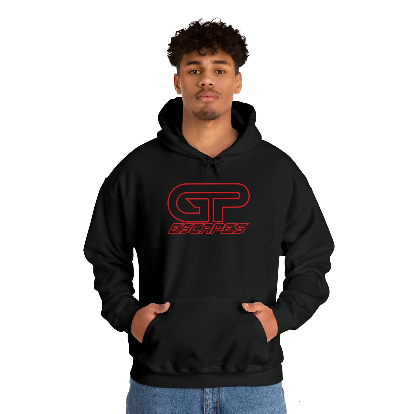 EscapesGP black hoodie