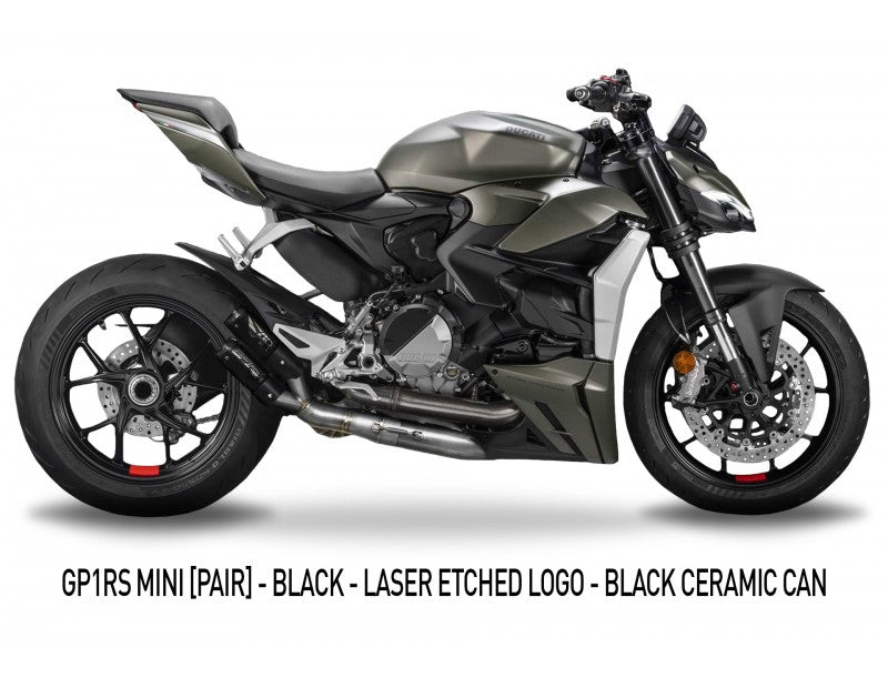 DUCATI STREETFIGHTER 2020 - 2024 V2 DE-CAT EXHAUST SYSTEM