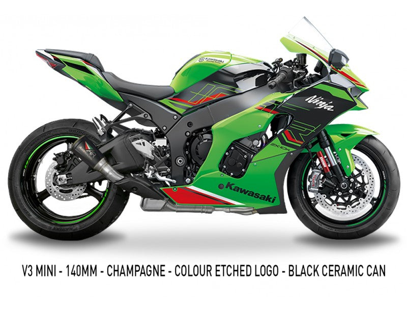 2021 - 2023 KAWASAKI ZX10R SLIP-ON EXHAUST SYSTEMS