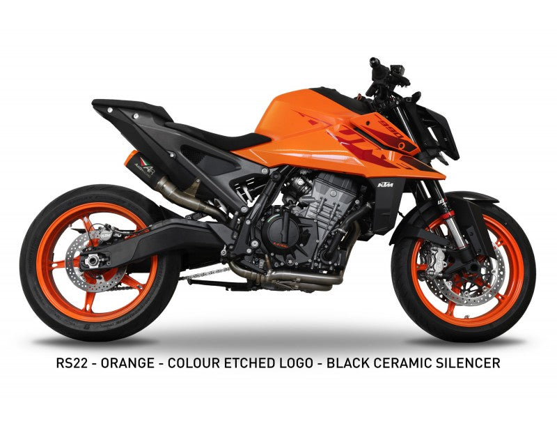 2023 - 2024 KTM DUKE 990 RS22 UNDERSEAT BOX DELETE COMPLIANT & RACE EXHAUST SYSTEM