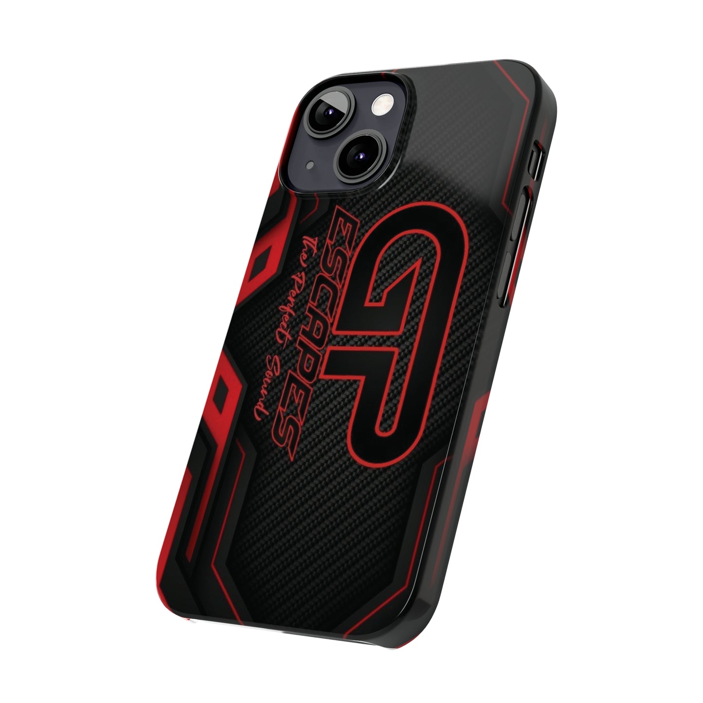 EscapesGP IPhone Case , Red & Black