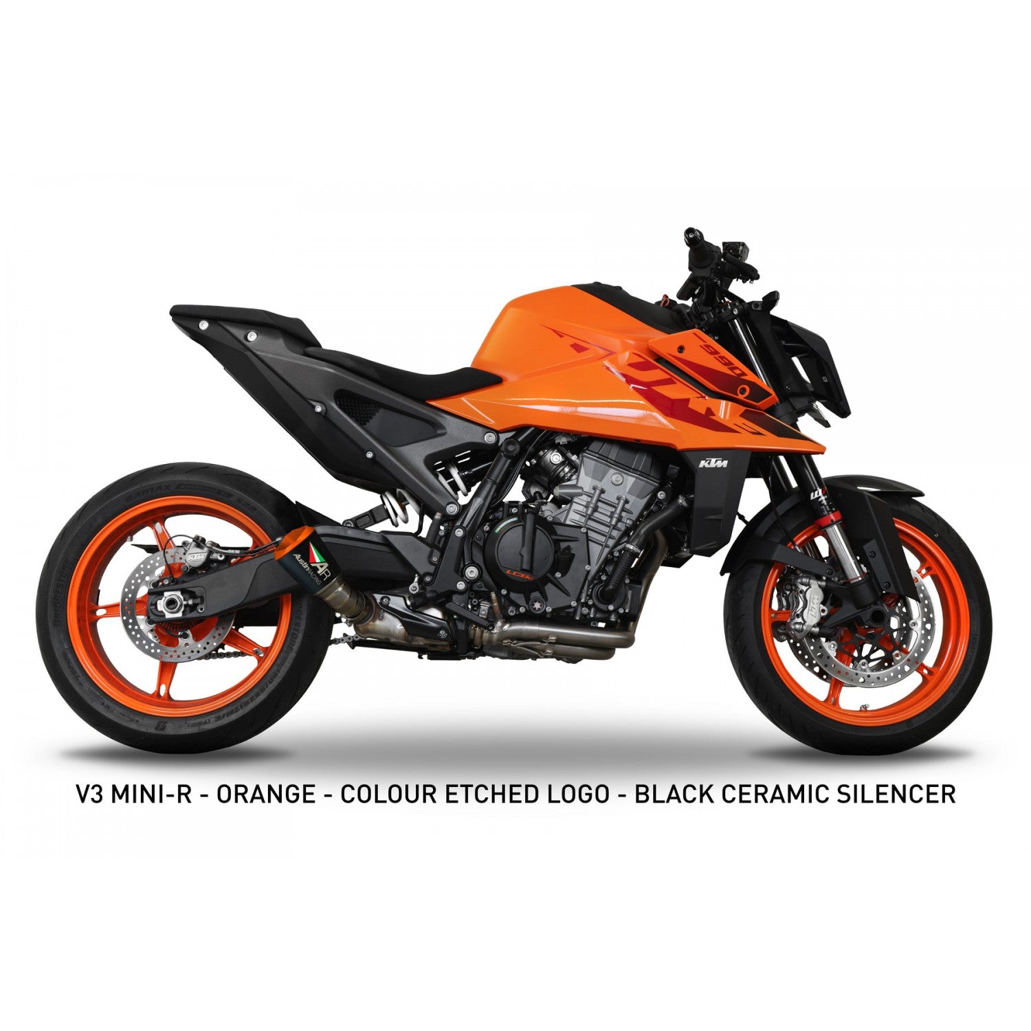 2023 2024 KTM DUKE 990 SLIP-ON AUSTIN RACING