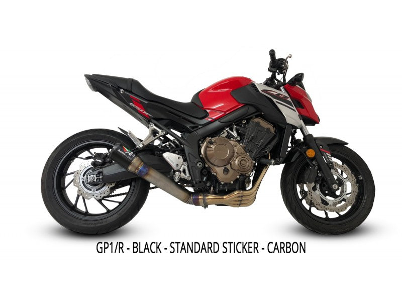 CB/CBR 650F/R 2017 - 2023 DE-CAT EXHAUST SYSTEM