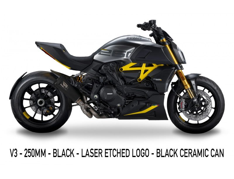 DIAVEL 1260 2019 - 2022 DE-CAT EXHAUST SYSTEM