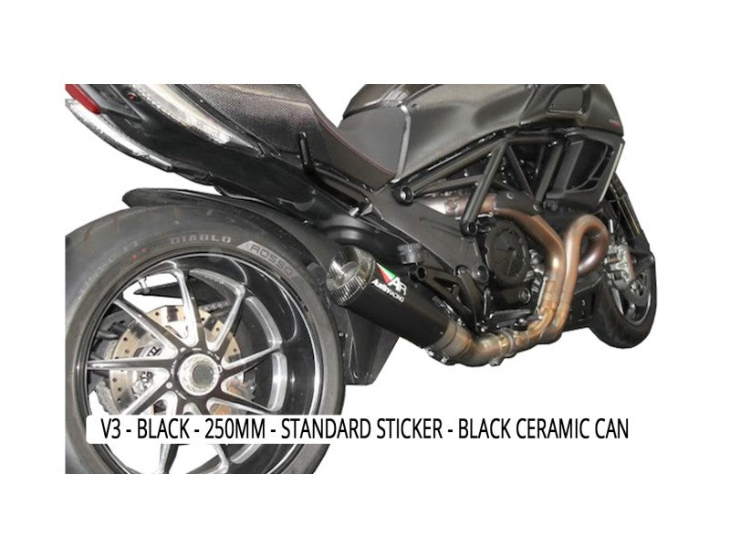 DUCATI DIAVEL GP2 SLIP-ON EXHAUSTS