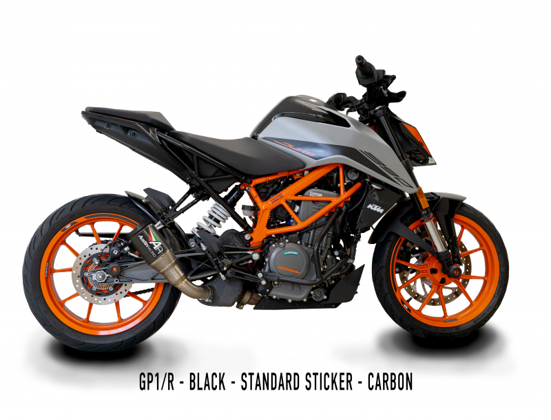 KTM DUKE 125 2021-2022 SLIP-ON EXHAUST SYSTEMS