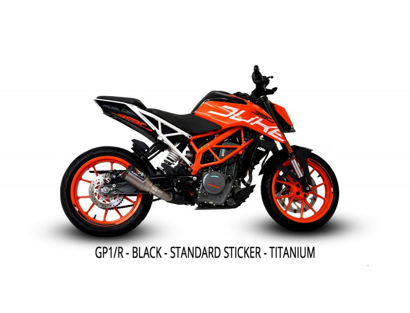 KTM DUKE 390 & RC390 2017 - 2020 SLIP-ON EXHAUST SYSTEMS