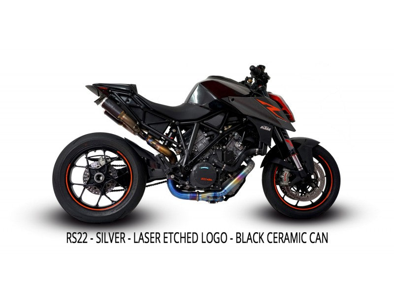 KTM SUPERDUKE 1290 R RS22 HI-SLUNG DE-CAT & FULL EXHAUST SYSTEMS