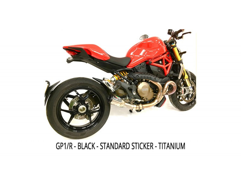 MONSTER 1200 & 821 DE-CAT EXHAUST SYSTEM