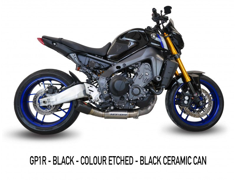 YAMAHA 2021-2023 MT09/FZ09 GP3 BOX DELETE EXHAUST SYSTEM