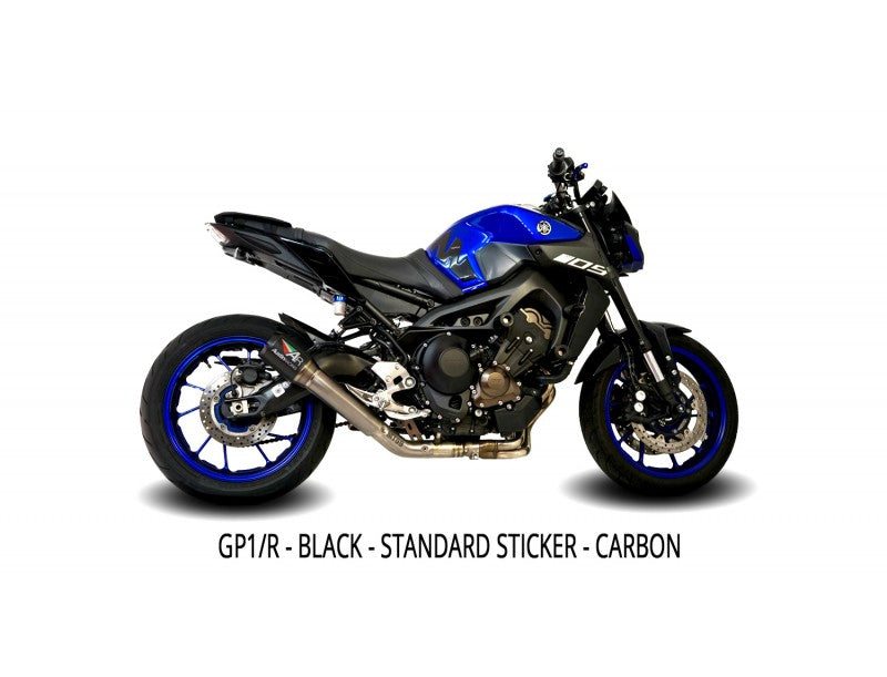 YAMAHA 2013 - 2020 MT09/FZ09 GP1 & GP1R/GP2 & GP2R DE-CAT EXHAUST SYSTEM