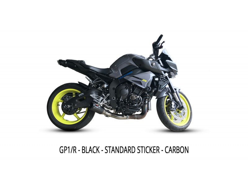 Yamaha 2015 - 2021 MT10/FZ10 GP3 Belly Exit De-Cat Exhaust Systems