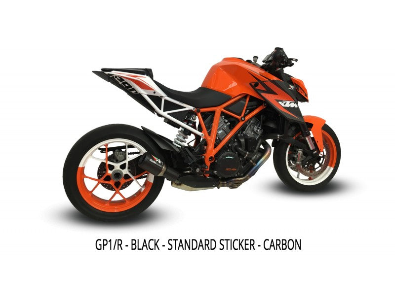 KTM 2014 - 2019 SUPERDUKE 1290 R & 2016 - 2023 GT SLIP-ON