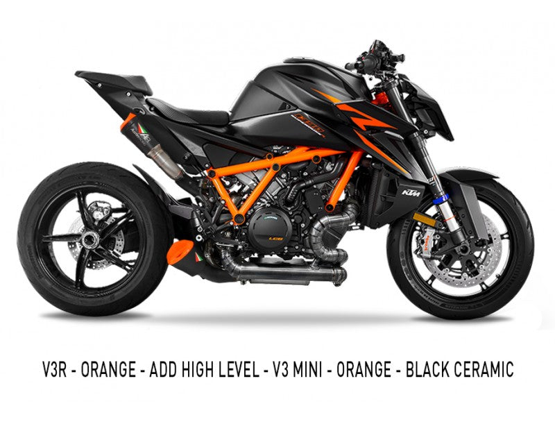 2023 2024 KTM SUPERDUKE 1390 R/RR/EVO RS2 FULL EXHAUST SYSTEM