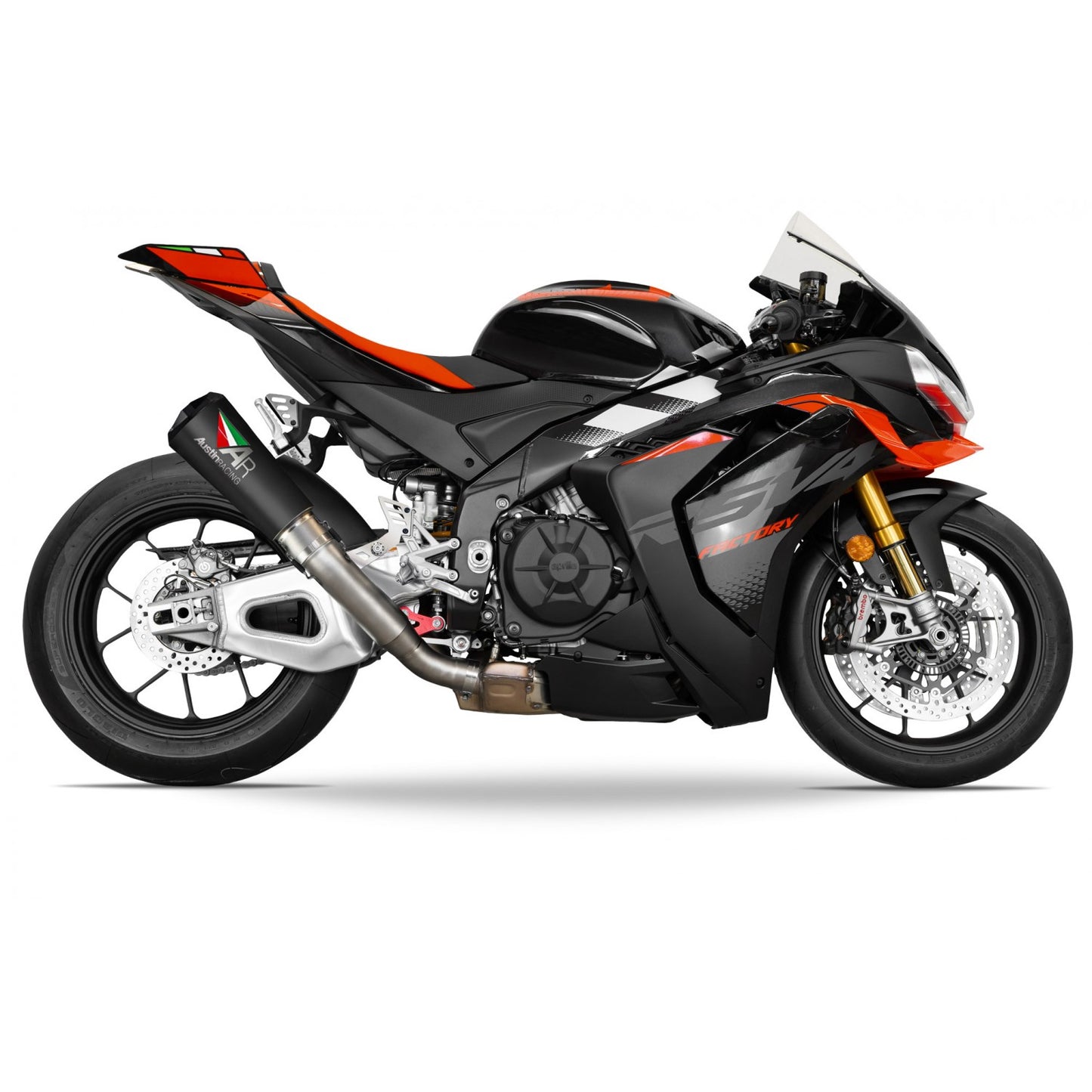 2017 - 2025 RSV4 GP1 & GP2 BOX-DELETE RACE EXHAUST OPTIONS