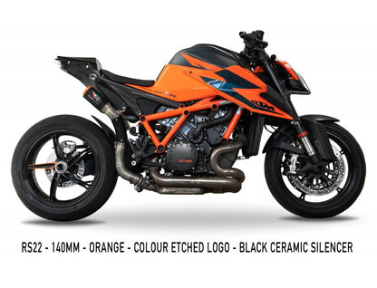 2020 - 2023 KTM SUPERDUKE 1290 R/RR/EVO  RS22 UNDERSEAT SLIP-ON EXHAUST SYSTEMS