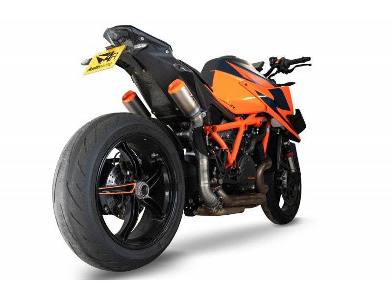 2020 - 2023 KTM SUPERDUKE 1290 R/RR/EVO  RS22 UNDERSEAT SLIP-ON EXHAUST SYSTEMS