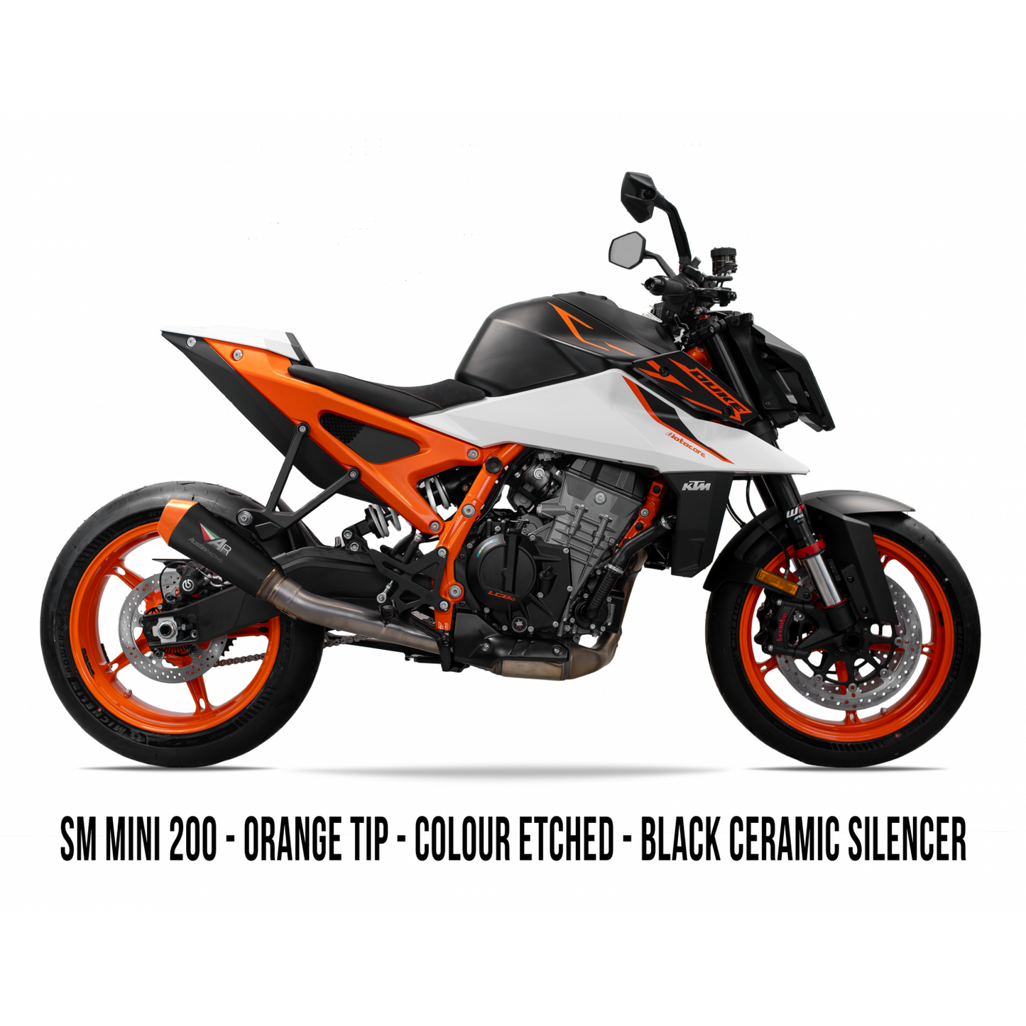 2025 (LATE) - 2026 KTM 990/R BOX DELETE TITANIUM EXHAUST SYSTEM