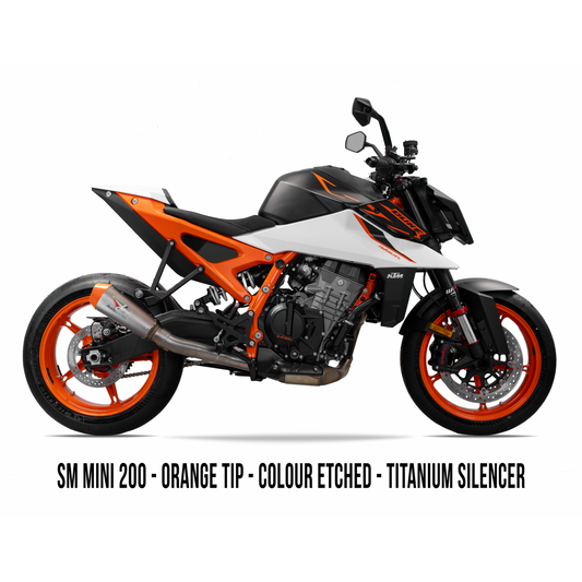 2025 (LATE) - 2026 KTM 990/R BOX DELETE TITANIUM EXHAUST SYSTEM