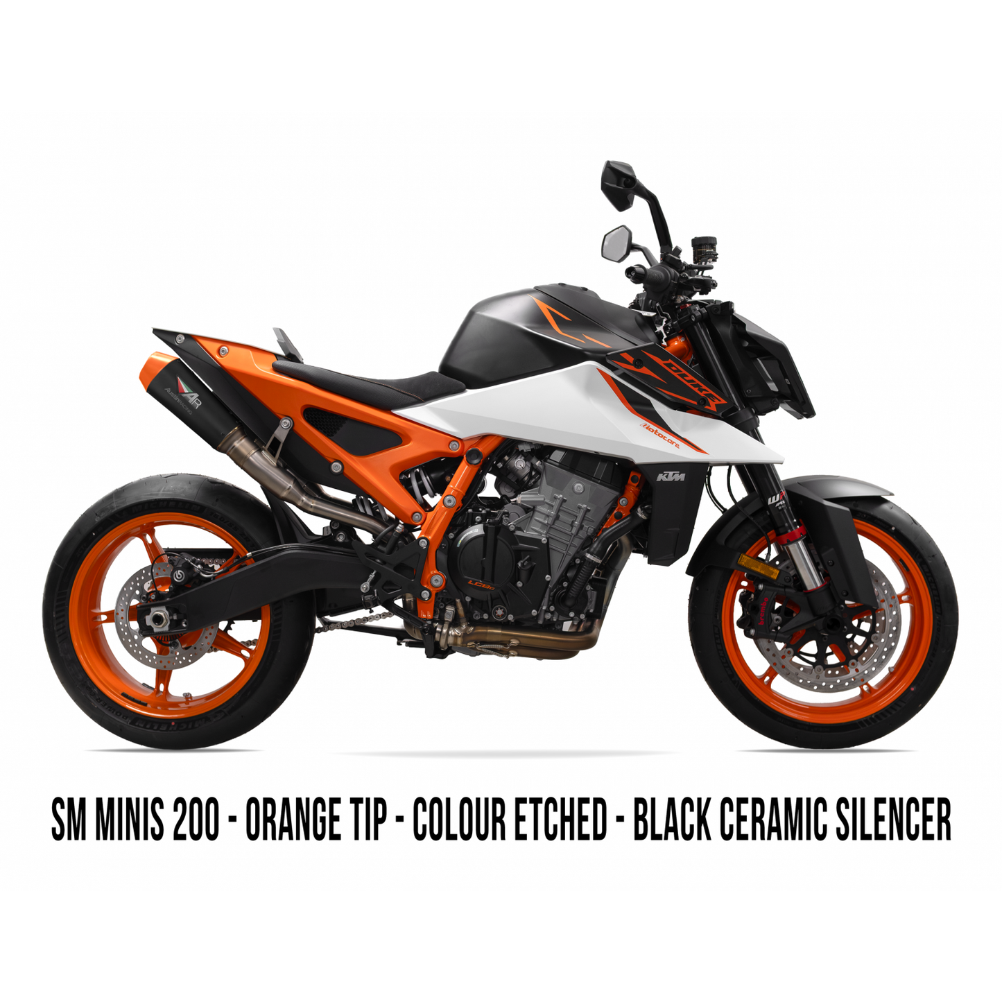 2025 (LATE) - 2026 KTM 990/R RS22 DUAL UNDERSEAT FULL TITANIUM EXHAUST SYSTEM