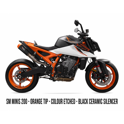2025 (LATE) - 2026 KTM 990/R RS22 DUAL UNDERSEAT FULL TITANIUM EXHAUST SYSTEM