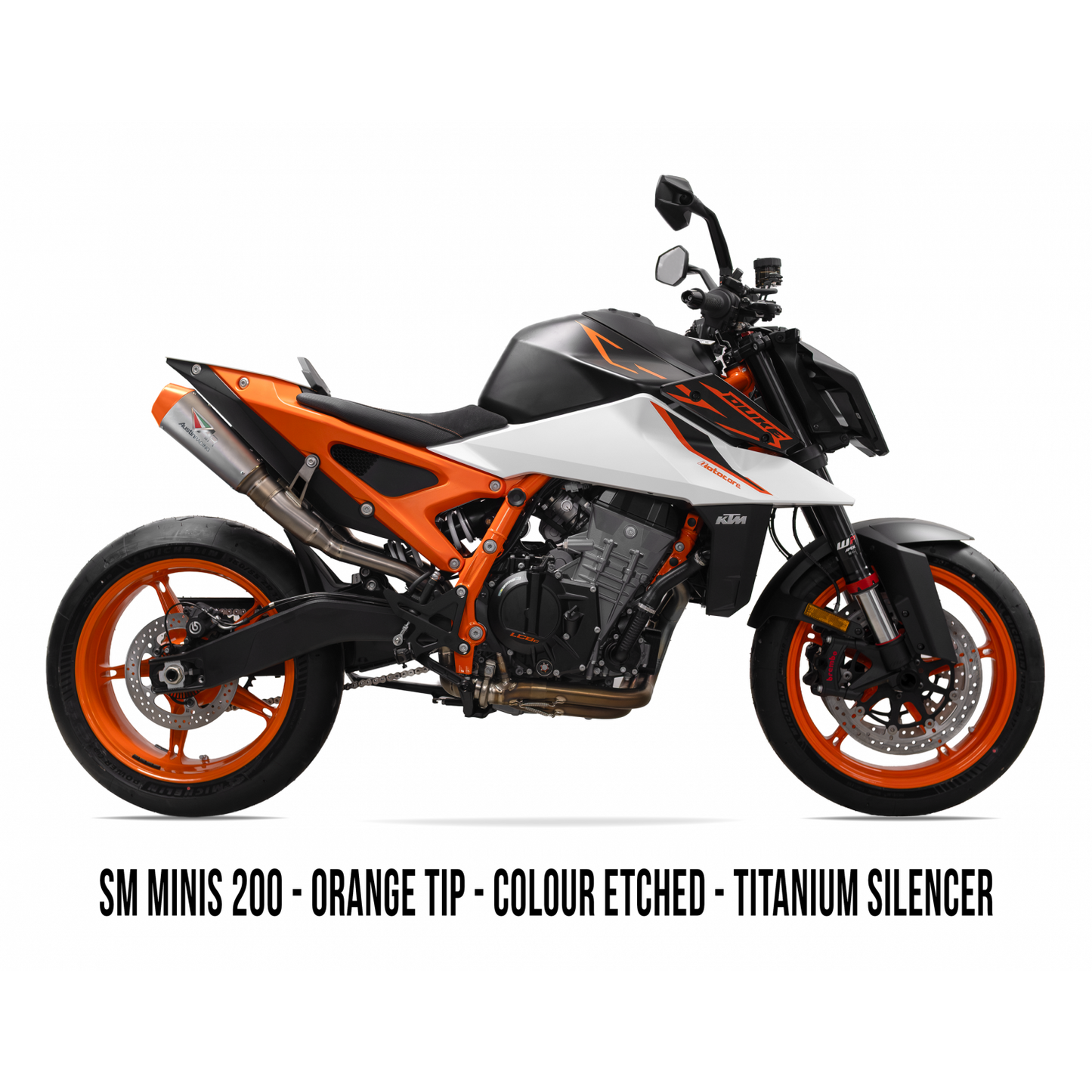 2025 (LATE) - 2026 KTM 990/R RS22 DUAL UNDERSEAT FULL TITANIUM EXHAUST SYSTEM
