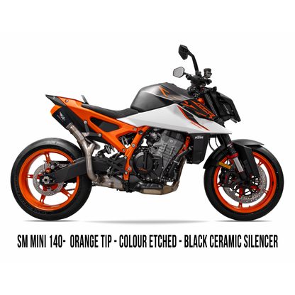 2025 (LATE) - 2026 KTM 990R RS22 DUAL UNDERSEAT SLIP-ON TITANIUM EXHAUST SYSTEM