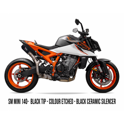 2025 (LATE) - 2026 KTM 990R RS22 DUAL UNDERSEAT SLIP-ON TITANIUM EXHAUST SYSTEM
