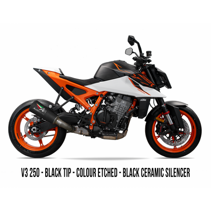2025 (LATE) - 2026 KTM 990/R SLIP-ON TITANIUM EXHAUST SYSTEM