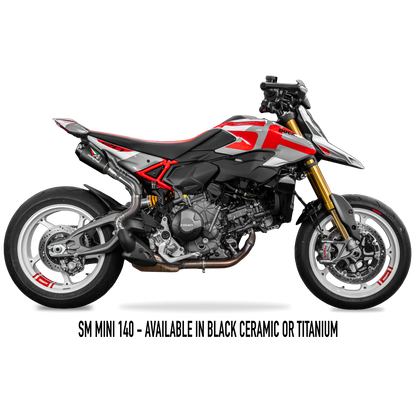 2026 HYPERMOTARD V2 + SP dB COMPLIANT TITANIUM SLIP-ON