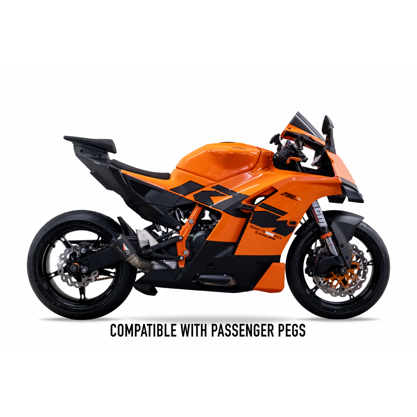 2026 KTM 990 RCR SLIP-ON dB COMPLIANT & RACE EXHAUST