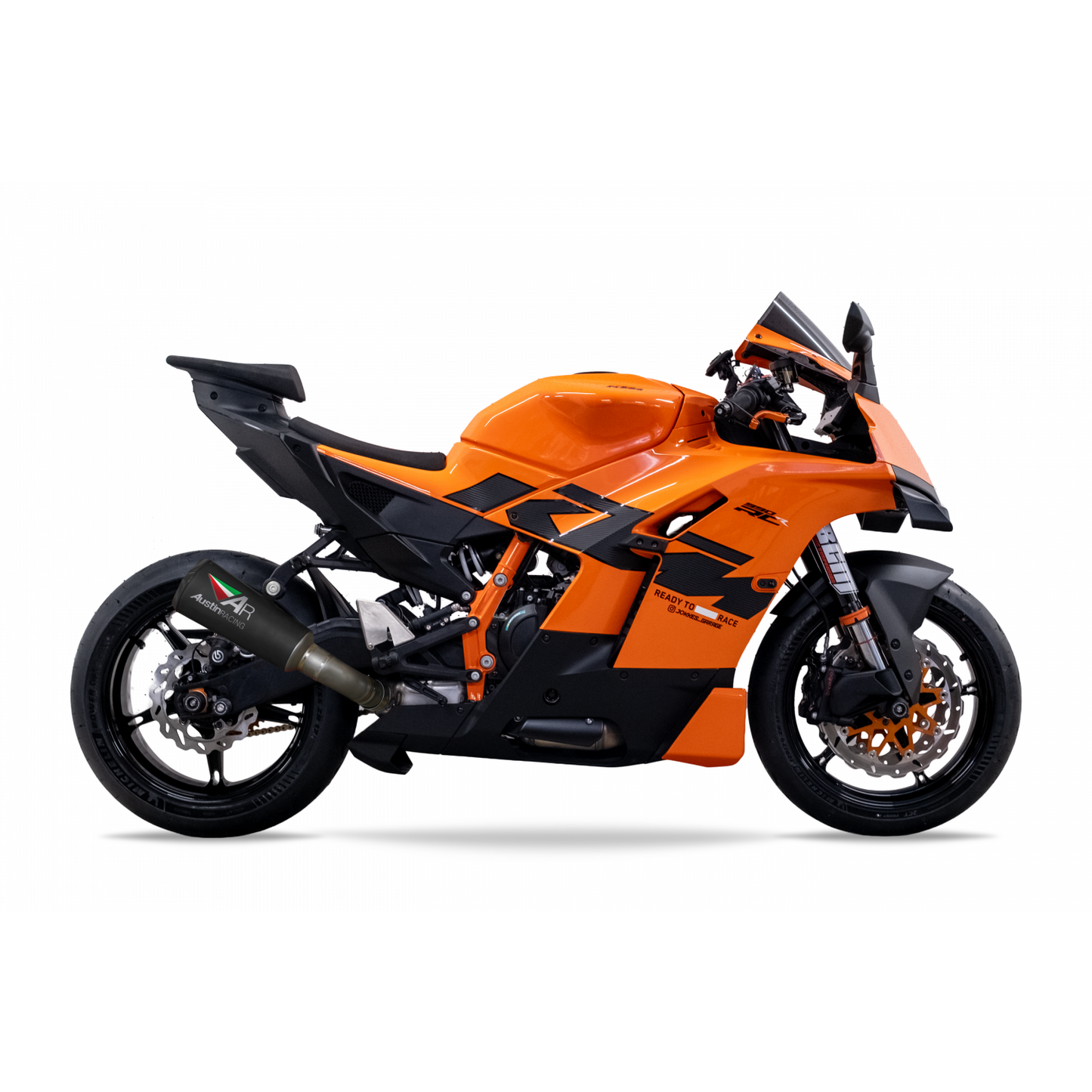 2026 KTM 990 RCR SLIP-ON dB COMPLIANT & RACE EXHAUST