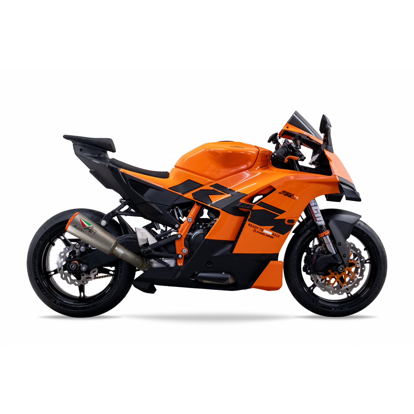 2026 KTM 990 RCR SLIP-ON dB COMPLIANT & RACE EXHAUST