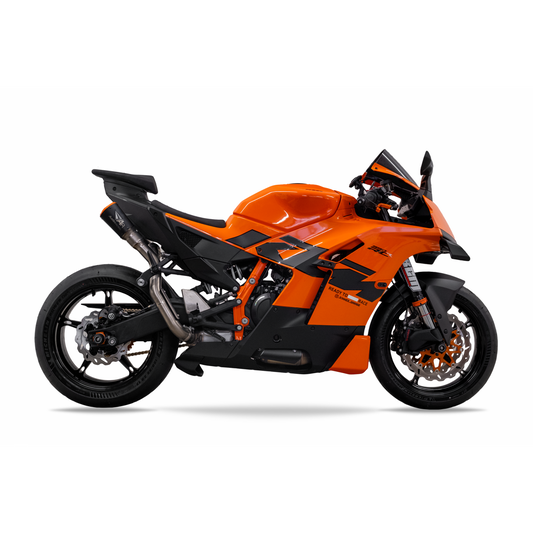 2026 KTM 990 RCR RS22 DUAL UNDERSEAT SLIP-ON TITANIUM EXHAUST SYSTEM