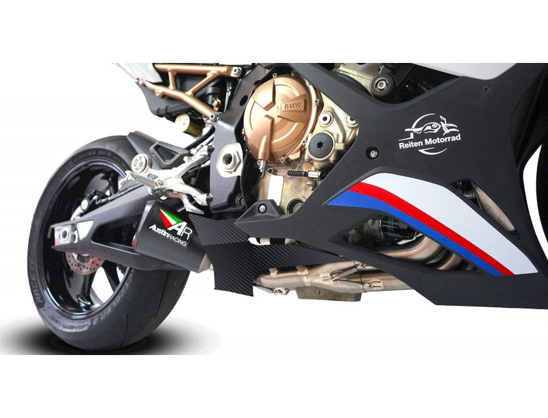 BMW S1000RR 2020 - 2023 CARBON FIBRE BELLY INFILL PANELS