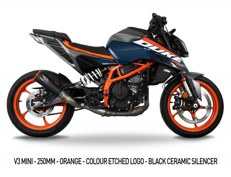 KTM DUKE 390 2024 SLIP-ON COMPLIANT & RACE EXHAUST SYSTEMS