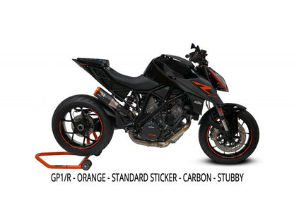 KTM SUPERDUKE 1290 GP1 HI SLUNG DE-CAT EXHAUST SYSTEM