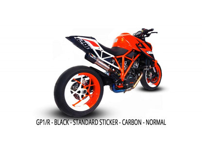 KTM SUPERDUKE 1290 GP1 HI SLUNG DE-CAT EXHAUST SYSTEM