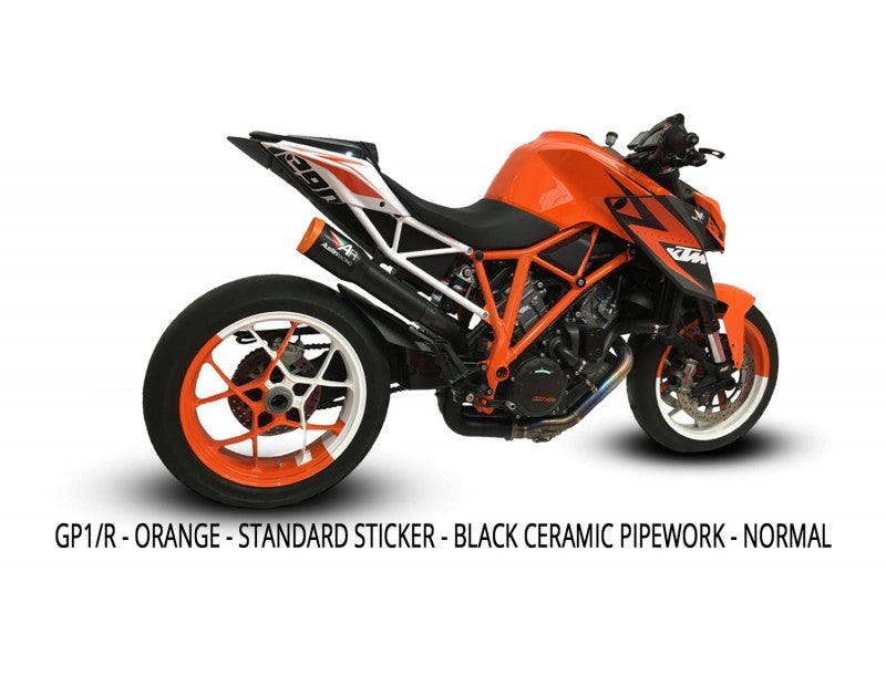 KTM SUPERDUKE 1290 GP1 HI SLUNG DE-CAT EXHAUST SYSTEM